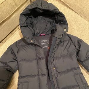 Crewcut puffer jacket navy